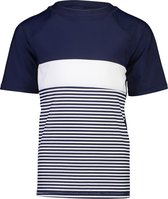 Snapper Rock - UV Zwemshirt voor jongens - korte mouwen - Navyblauw - maat 152-158cm
