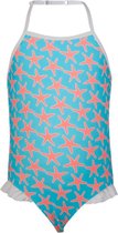 Snapper Rock UV werend Badpak Kinderen Zeesterren - Blauw - Maat 98-104