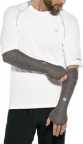 Coolibar - UV-mouwen voor heren - Backspin Performance - Steenkool - maat L/XL