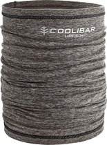Coolibar - UV-nekkraag voor volwassenen - Virasana Performance - Steenkool - maat L/XL