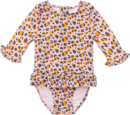 Verdorde antiek Moedig Snapper Rock - UV-zwempak voor baby meisjes - Longsleeve - Leopard Love -  Roze - maat... | bol.com