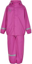 Color Kids - Regenpak voor kinderen - Effen - Roze - maat 128cm