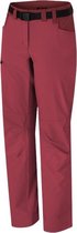 Hannah Outdoorbroek Moa Dames Polyamide/elastaan Rood Mt 38