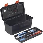 Alutec 56270 Boîte à outils (vide) Plastique Zwart, Oranje