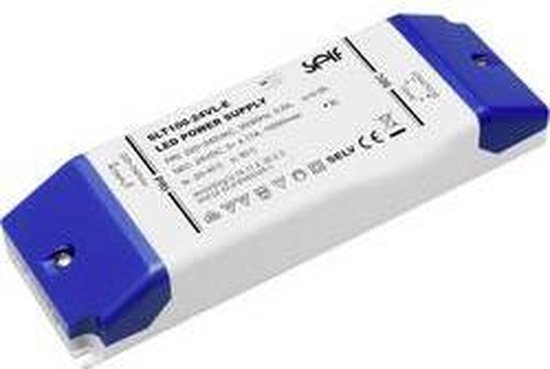 Foto: Self electronics slt100 12vl e led transformator constante spanning 100 w 0 8 33 a 12 v dc niet dimbaar geschikt voo