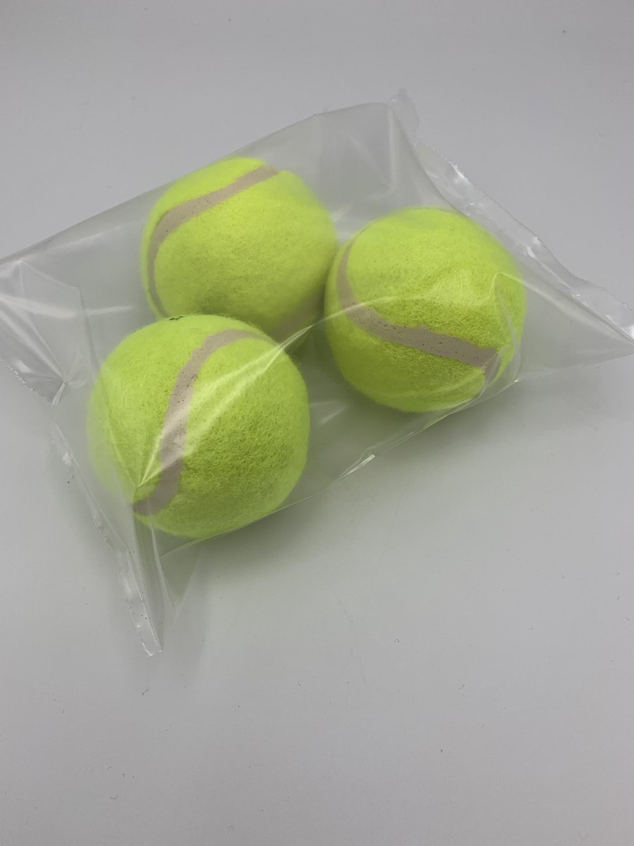 Tennisballen - Speeltje geschikt voor honden/huisdieren - 3 stuks.