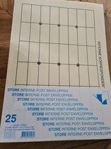 Store interne-post 25 Enveloppen EB4 crème 262 x 371