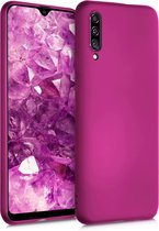 kwmobile telefoonhoesje voor Samsung Galaxy A30s - Hoesje voor smartphone - Back cover in metallic roze