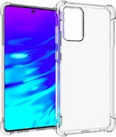 Samsung Galaxy A72 hoesje - Galaxy A72 shock case transparant - galaxy a72 hoesjes - hoesje samsung a72 - bescherming galaxy a72 - beschermhoes galaxy a72