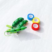 Fidget Toy Speelgoed Set - Pea Popper 3 stuks en Magnetische Ringen