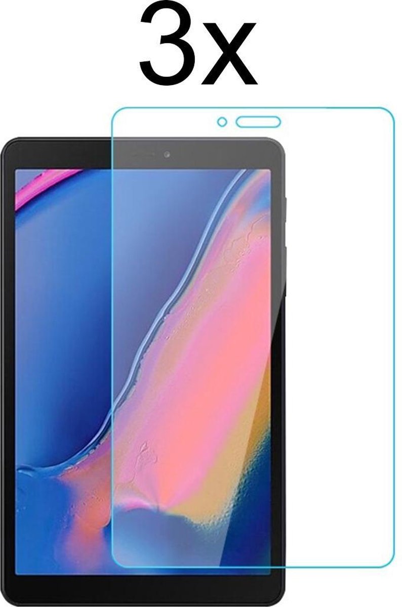 Samsung Galaxy Tab A 8.0 2019 Screenprotector - 8.0 Inch - Screen protector - 3 stuks