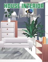 House Interior Coloring Book For Girls