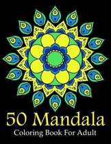 50 Mandala Coloring Book for Adult