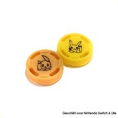 Thumb Grips | Thumb Sticks | Gaming Thumbsticks | Geschikt voor Nintendo Switch & Lite | 1 Set = 2 Thumbgrips | Animals | Geel/Bruin