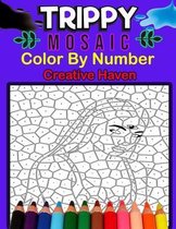 Trippy Mosaic Color By Number Creative Haven: Activity Book