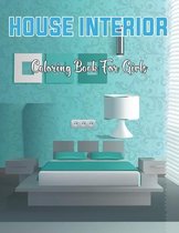 House Interior Coloring Book For Girls: An Girls Coloring Book with 50 House Interior Coloring Page for Girls Relaxation . Vol-1