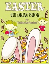 Easter Coloring Book For Toddlers And Preschool