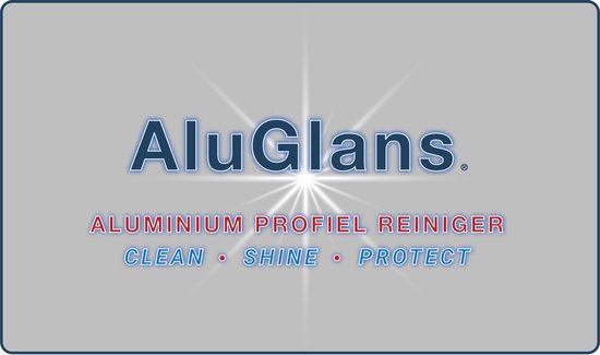 AluGlans - Aluminium profiel reiniger - 1 liter - Onderhoud - Kleurhersteller