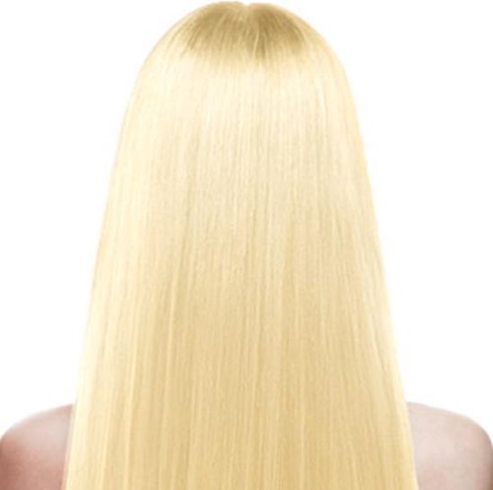 V-part haarstuk 50 gram kleur 60 Zeer licht blond | bol.com