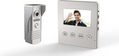 Video intercom systeem - groot scherm en instelbare bel melodieën – RL-043f | Nachtzicht | Deur en Gate openen Systeem