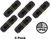 5 Pack - Waterdichte kabelverbinder, IP68,  Kabeldikte: 0,5-2,5 mm²