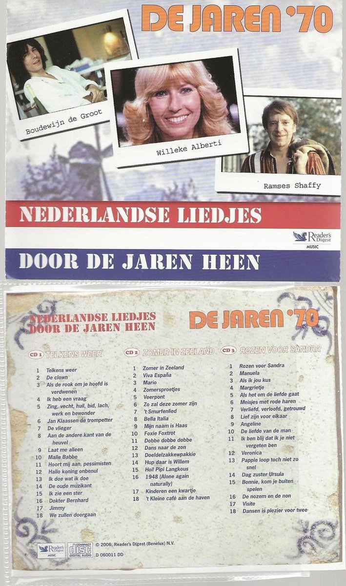 Nederlandse Liedjes Door De Jaren 70 Heen, Various CD (album) Muziek bol