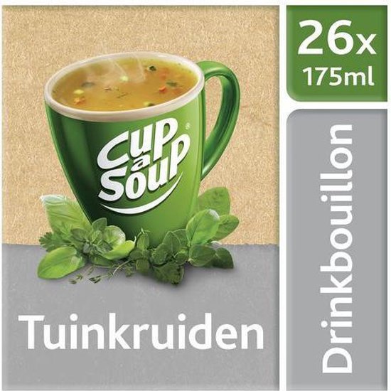 Cup a Soup Heldere tuinkruiden bouillon 26 zakjes