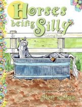 Equestrian Coloring Books by Ellen Sallas- Horses Being Silly Coloring Book