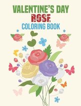 Valentine's Day Rose Coloring Book