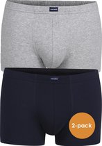 Ceceba heren boxers (2-pack) - grijs en donkerblauw - Maat: XL