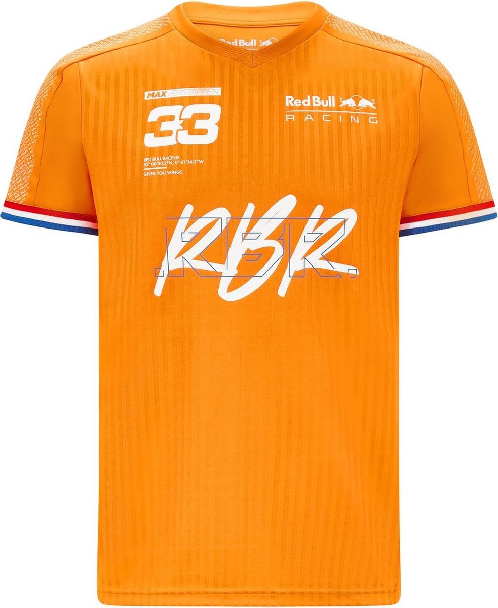 Red Bull Racing Verstappen Sportswear Tee L orange