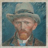 Tegeltje Zelfportret – Vincent van Gogh