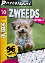 Puzzelsport | NR. 017 | Zweeds | 2 stippen | Puzzelboek | Puzzelboekjes | Zweedse puzzels | puzzelboekjes |zweedse puzzels puzzelboeken volwassenen| zweedse puzzelsport| zweeds puz