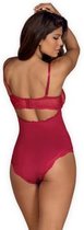 Rosalyne Body - Rood - S/M - Rood - Sexy Lingerie & Kleding - Lingerie Dames -  Dames Lingerie - Body