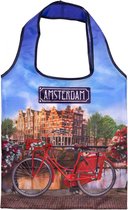 Tas - Amsterdam - Vouwbaar - Blauw