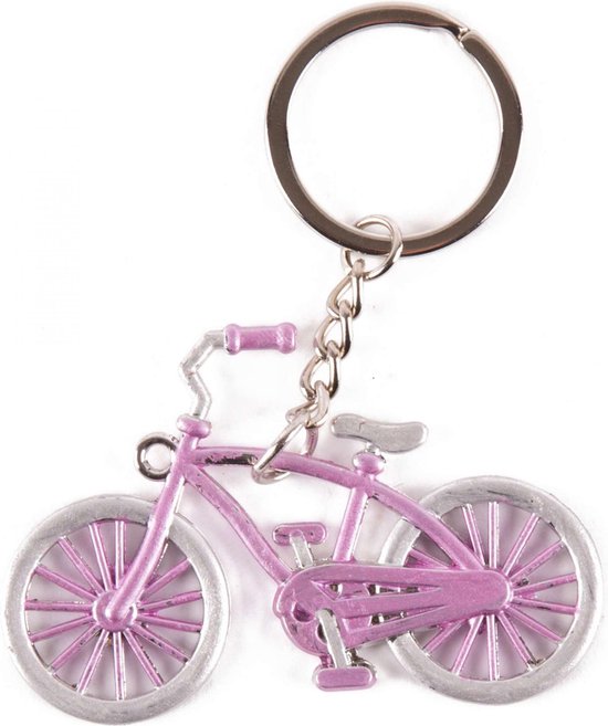 Porte-clés Vélo Pink Bell Amsterdam - Souvenir