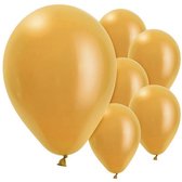 Amscan ballonnen goud 10 stuks