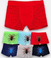 Boxershort jongens boxershorts multipack 3 stuks katoen ondergoed spider maat 122/128