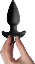 Butt Throb Vibrerende Buttplug - Zwart - Sextoys - Anaal Toys - Dildo - Buttpluggen