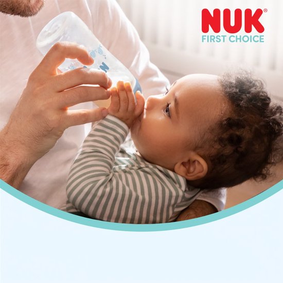 NUK First Choice+ Flow Control Flesspeen 6+ maanden 2st van Nuk — afbeelding 2