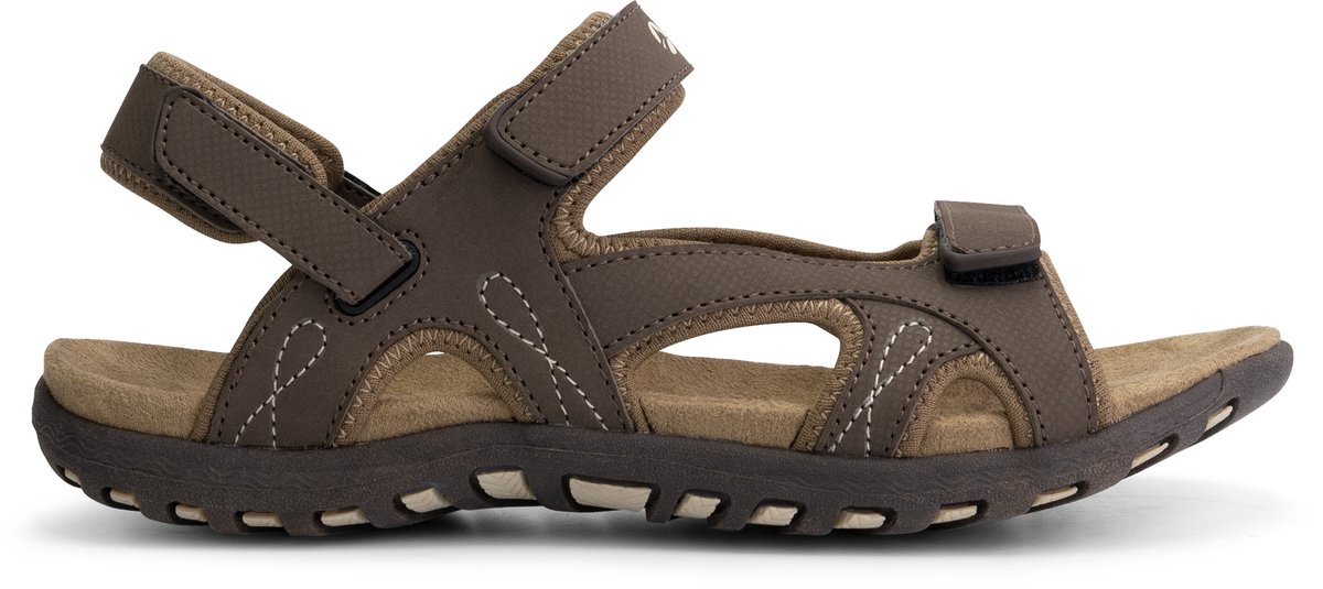 Travelin’ Strijn Dames Wandelsandalen Bruin