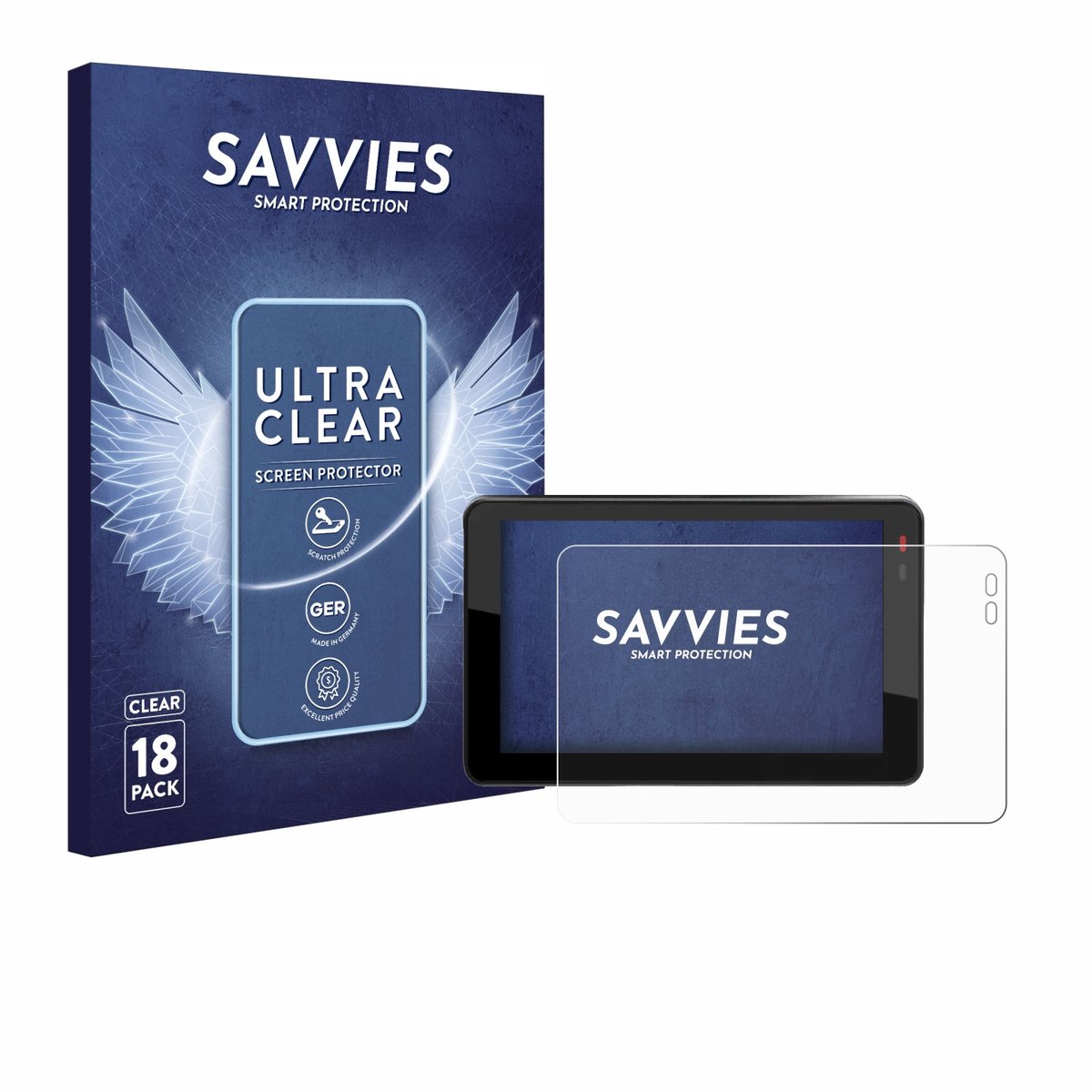 Savvies - Screenprotector voor Chigee XR-2 - Folie Beschermfolie transparant 18 Stuks
