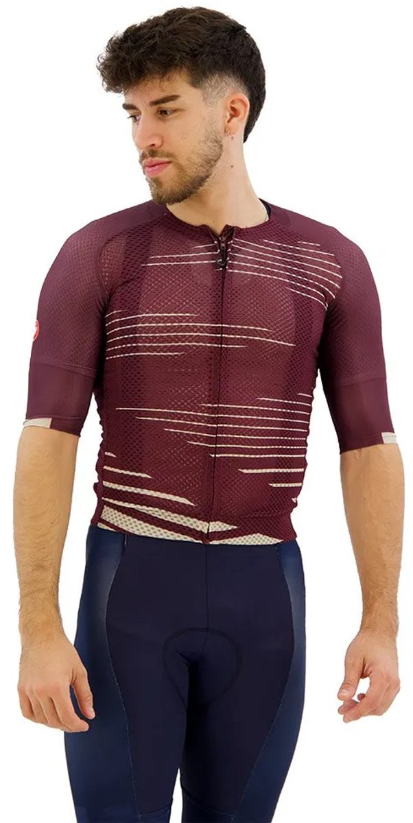 Castelli Climber´s 4.0 Korte Mouw Wielertrui Paars 2XL Man