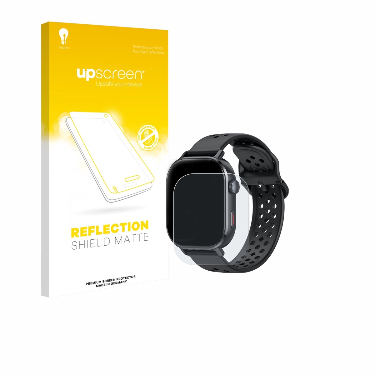 upscreen - Screenprotector voor Jugeman P131 2.06" - Folie Beschermfolie anti glare matte