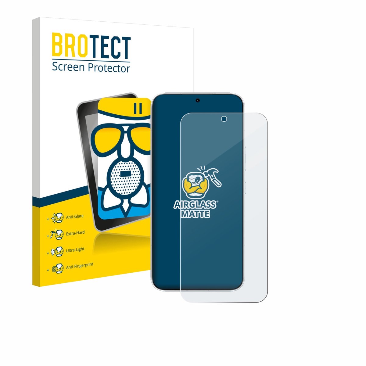 BROTECT - Screenprotector voor Honor 500 - Folie Beschermfolie Beschermglas matte