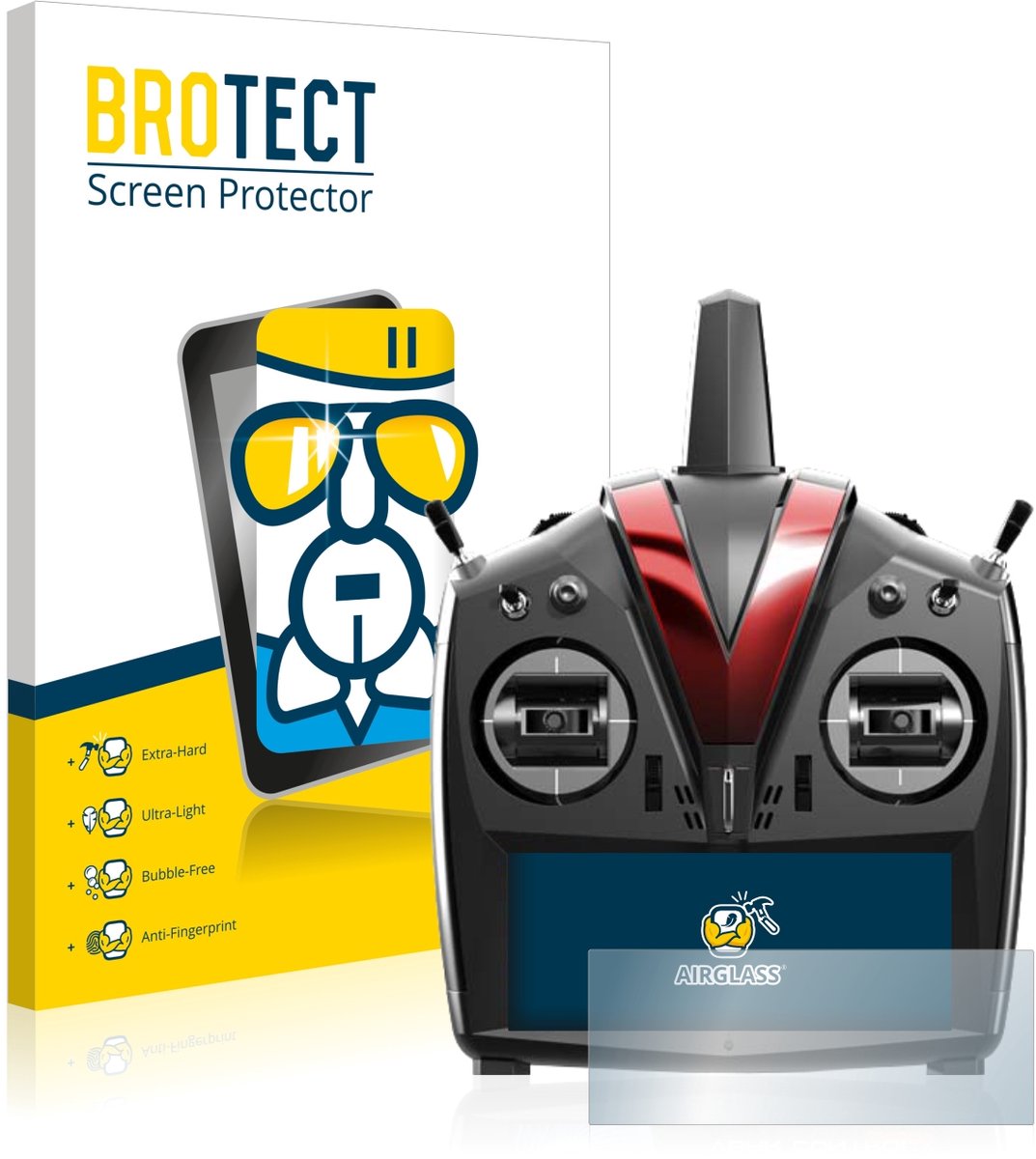 Screenprotector voor VBar Control Touch Beschermglas transparant