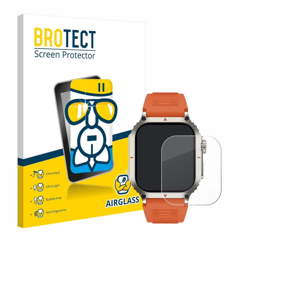 Screenprotector voor Stahlgear Titan Beschermglas transparant