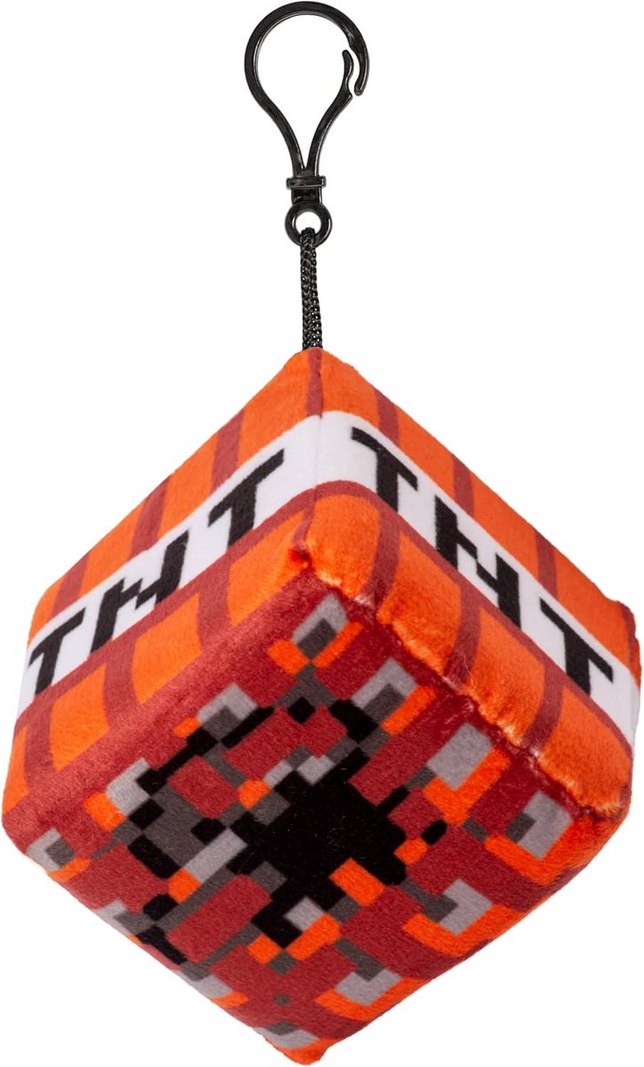 Pluche clip-on 10 cm