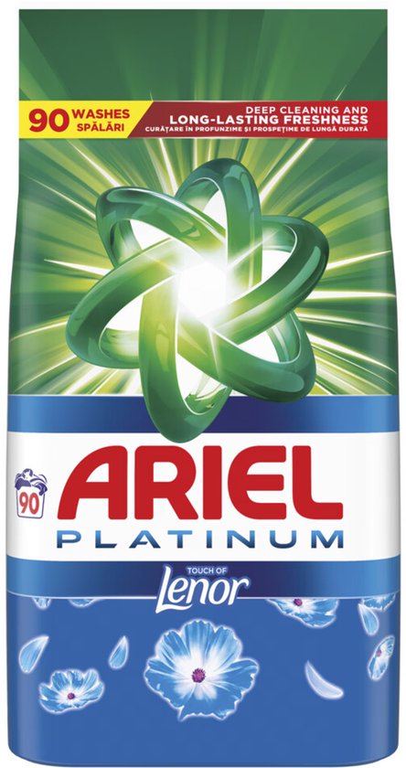 Ariel Waspoeder Touch of Lenor Platinum - 5,85 kg