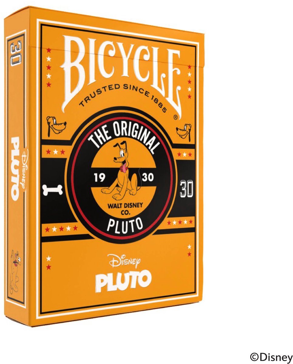 Bicycle® Disney Classic Pluto - Premium Speelkaarten - Poker - Collectible